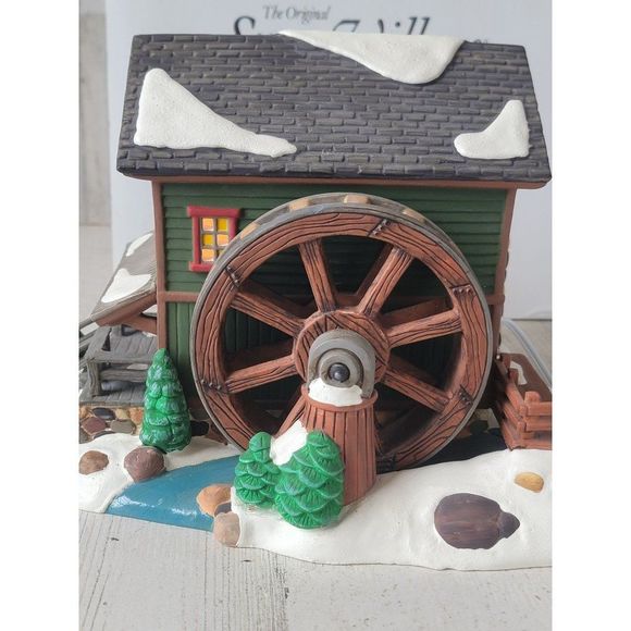 Dept 56 54932 Rock Creek Millhouse Snow Village accessory Xmas - Picture 9 of 10